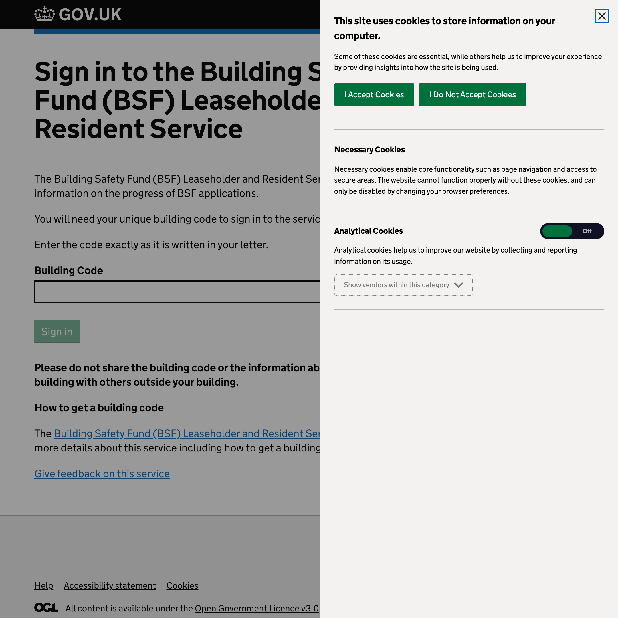 Building Safety Fund Leaseholder and Resident Service