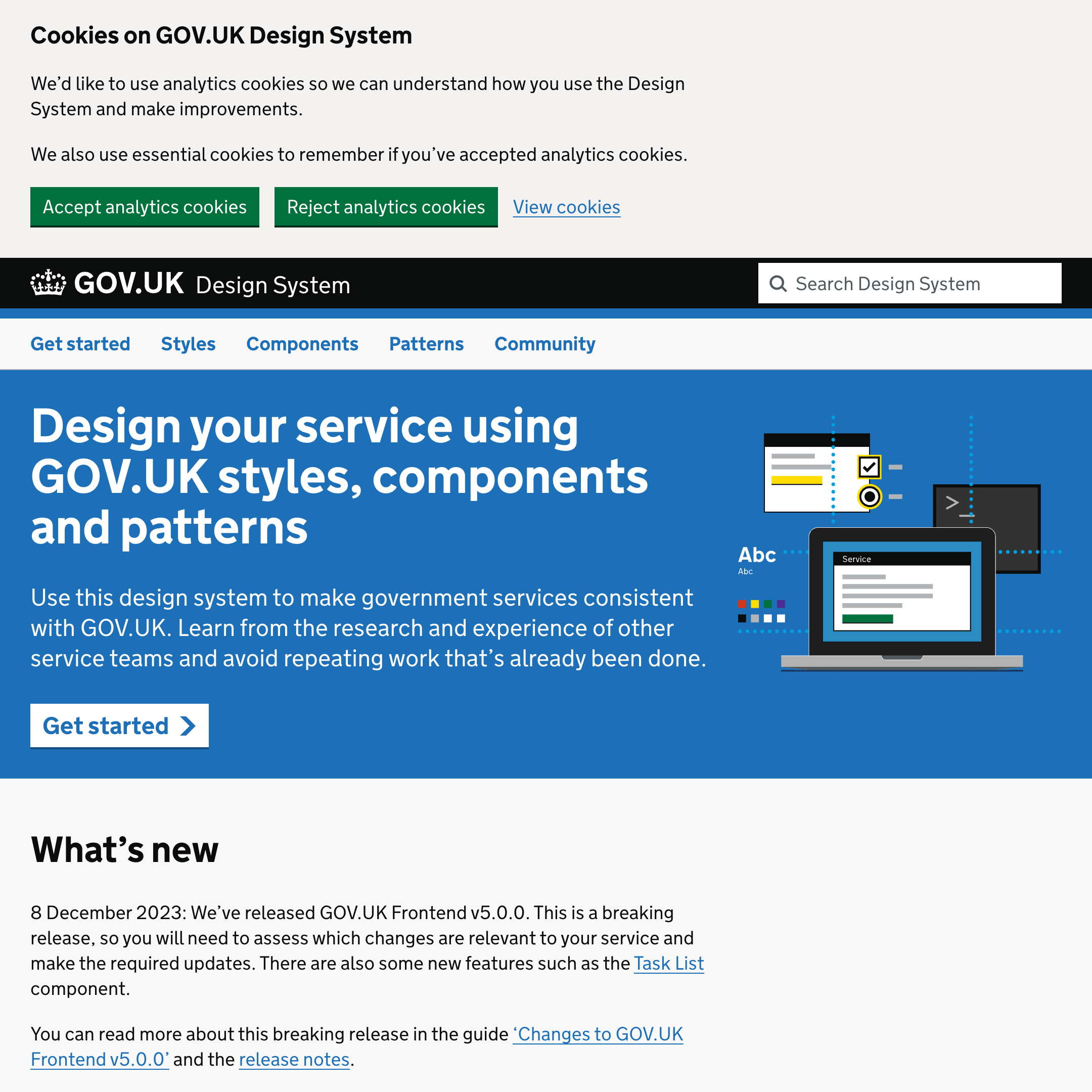 GOV.UK Design System