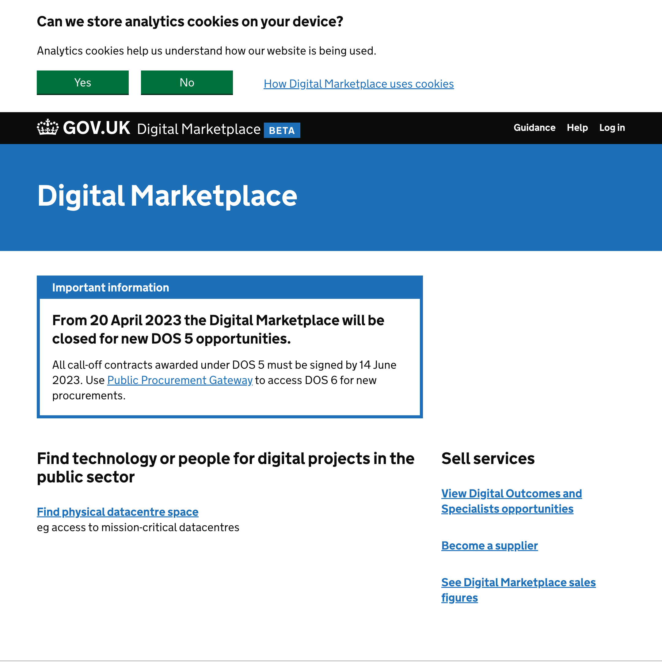 Digital Marketplace