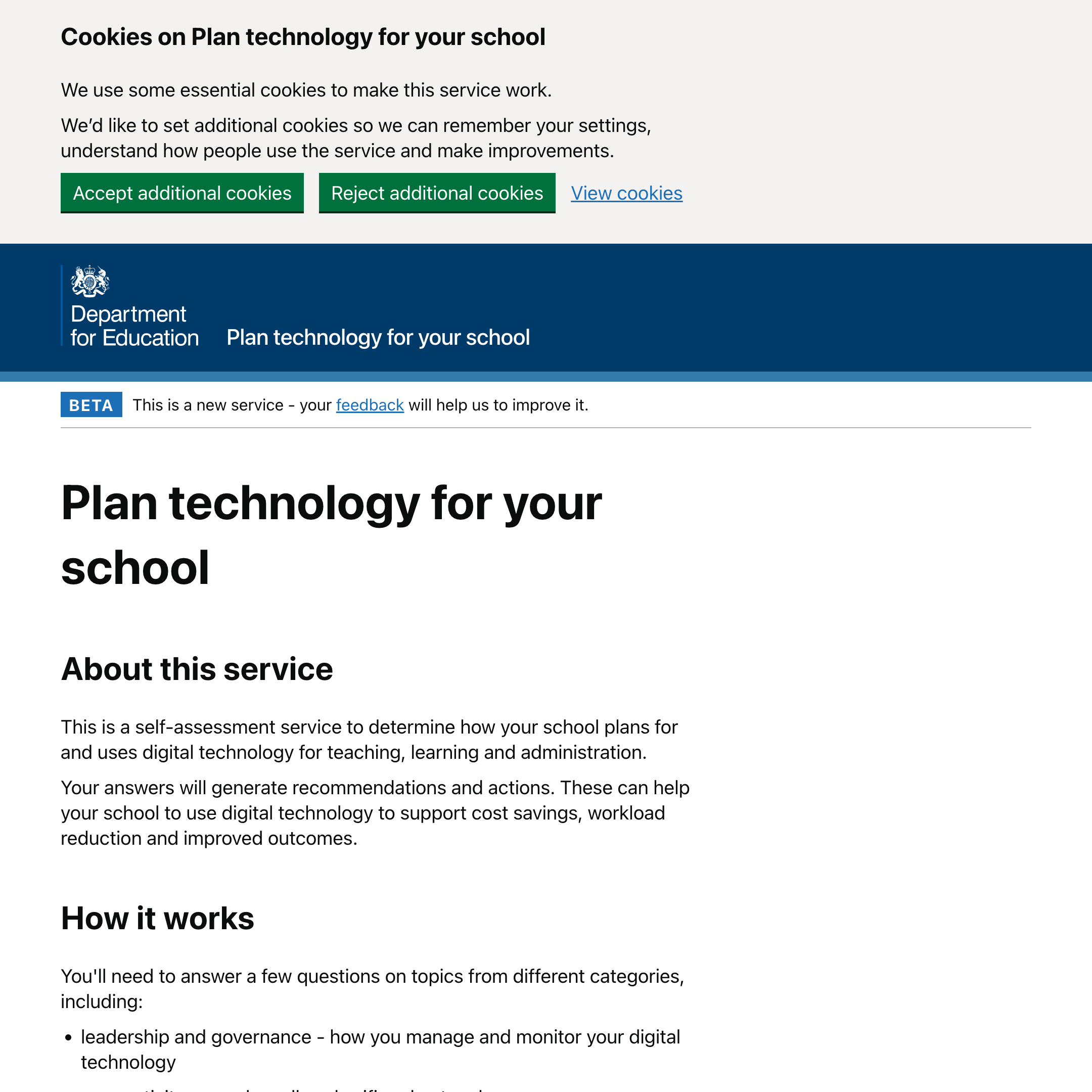 Plan technology for your school