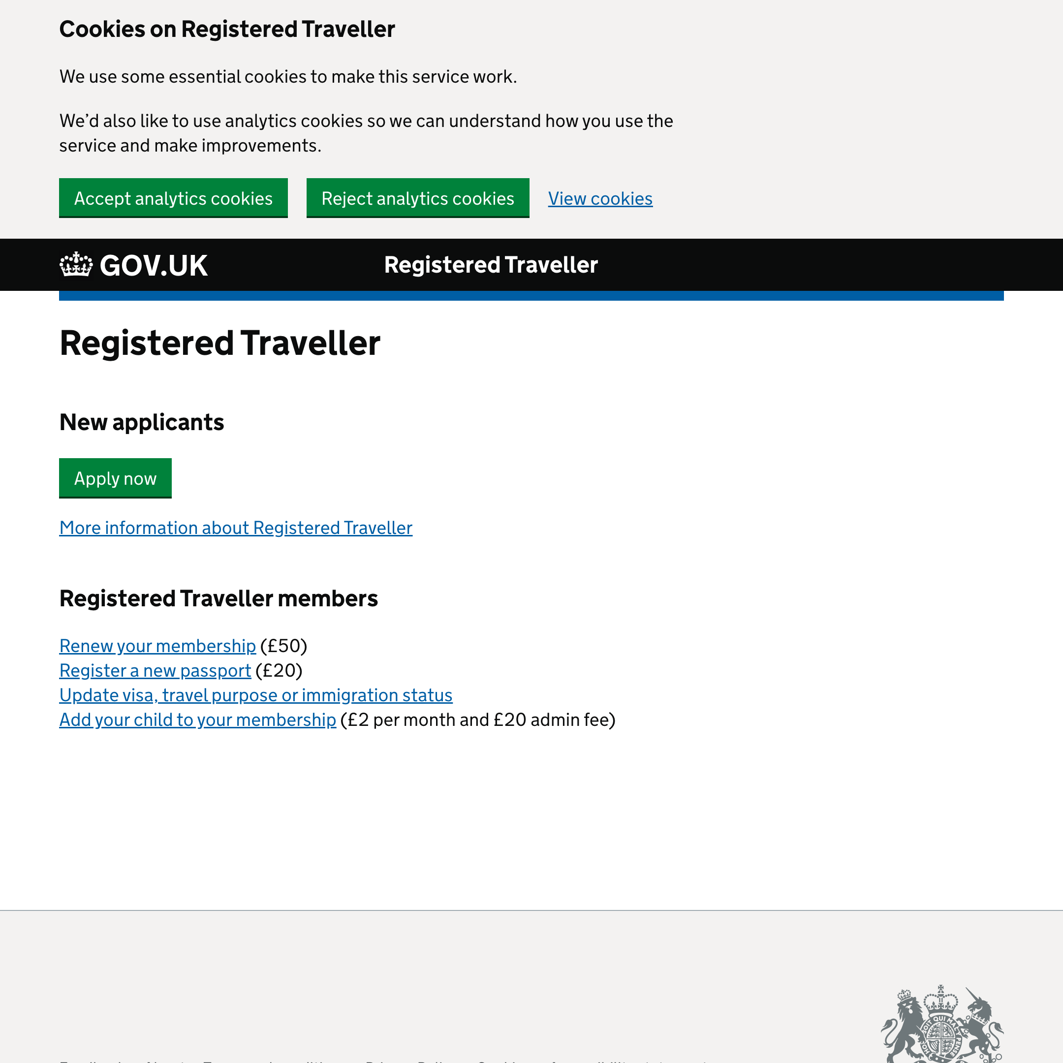 Registered Traveller