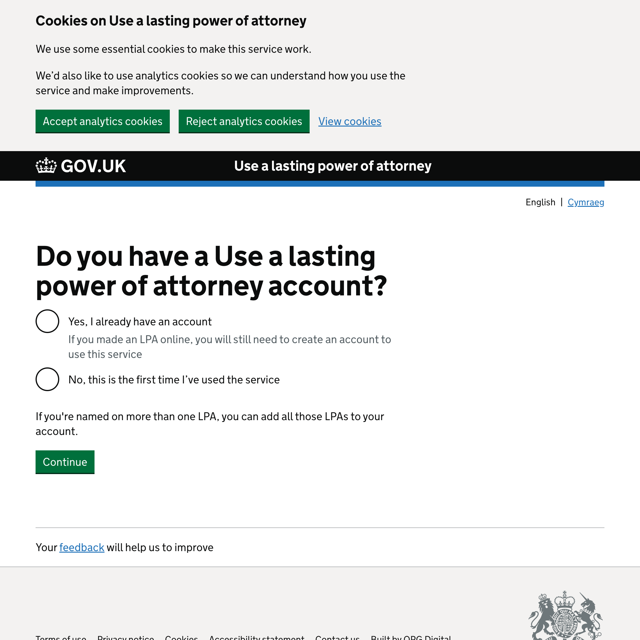 Use a lasting power of attorney
